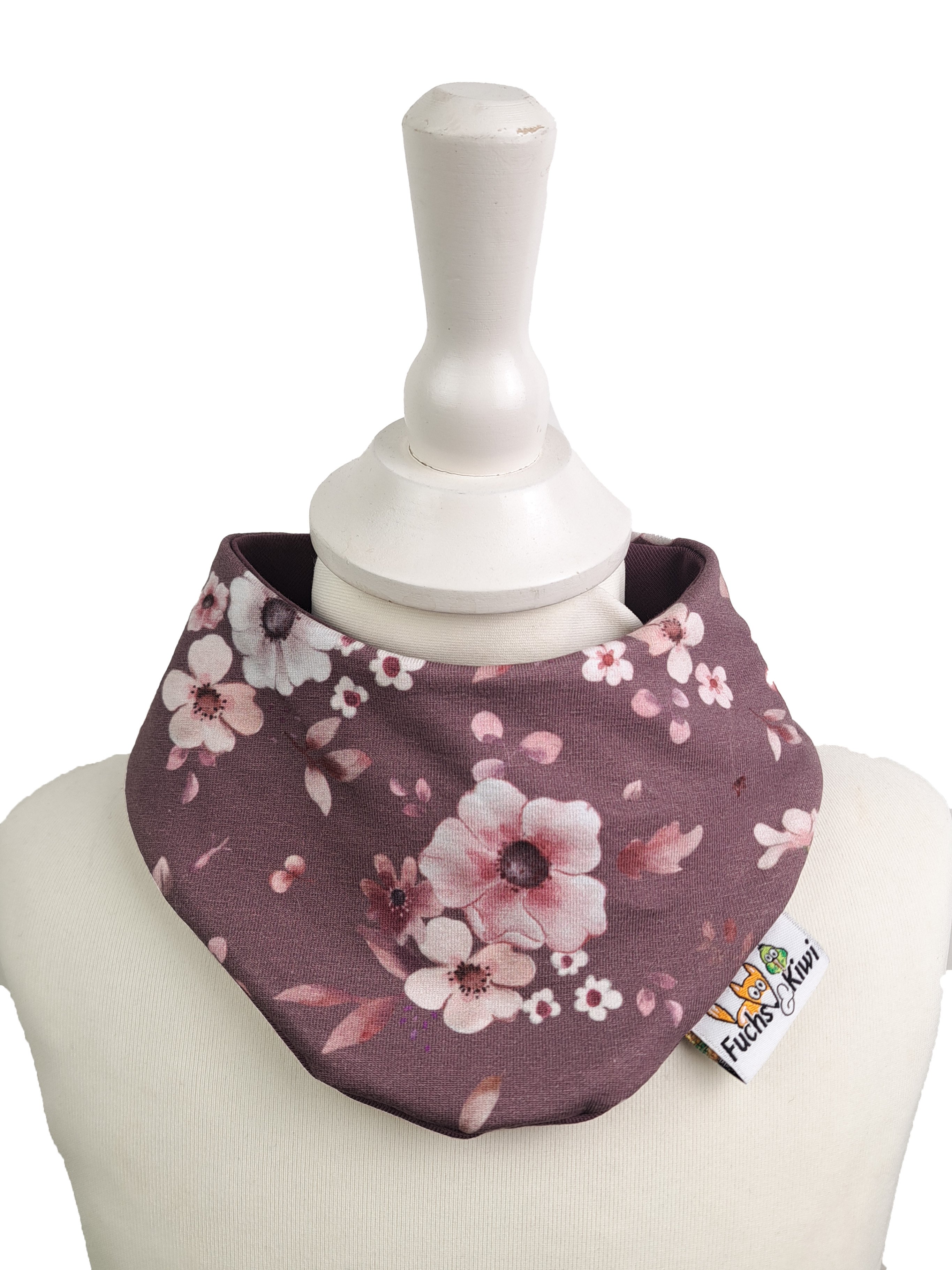 Halstuch Blumentraum flieder