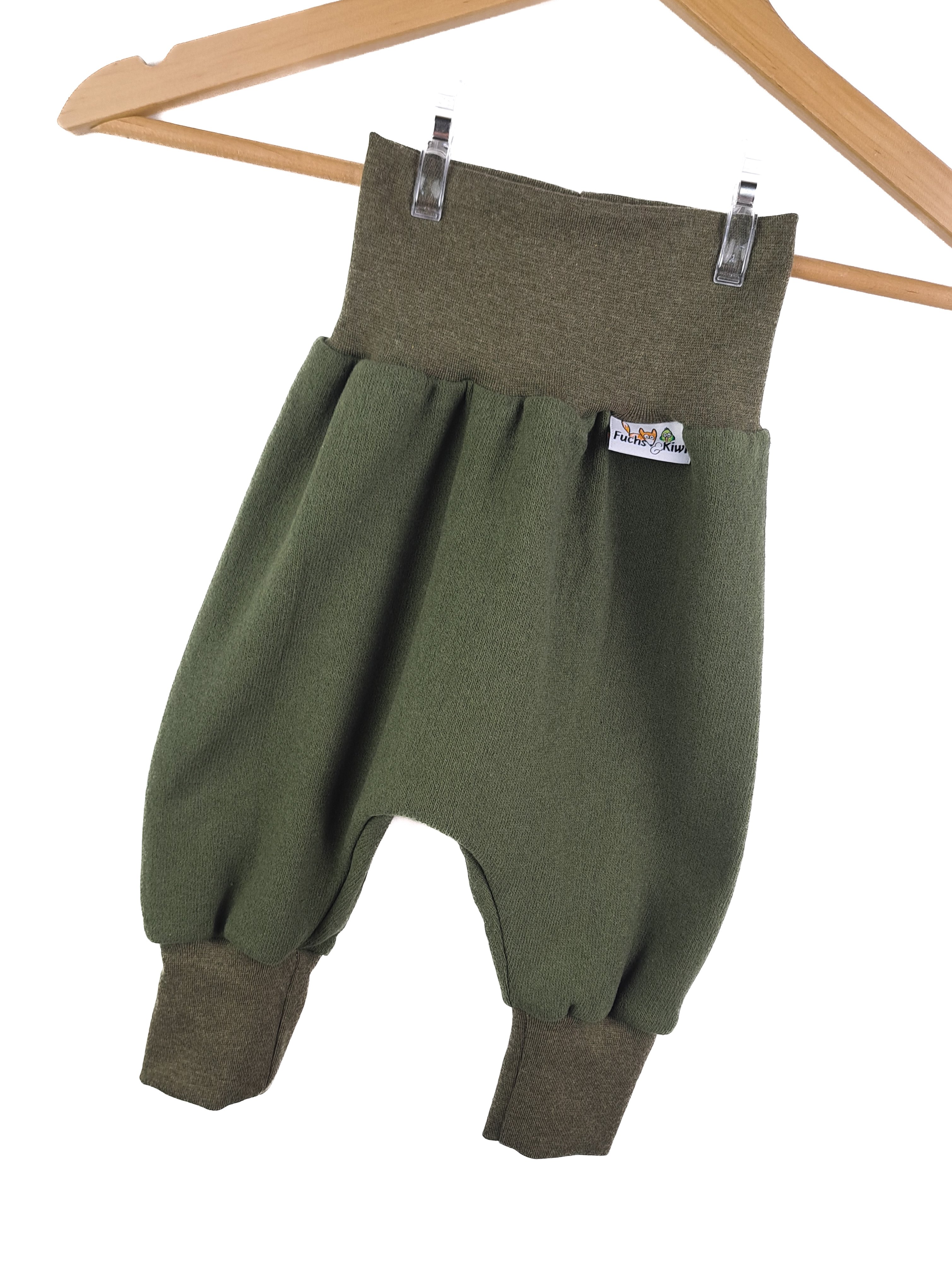 Pumphose Feinstrick khaki