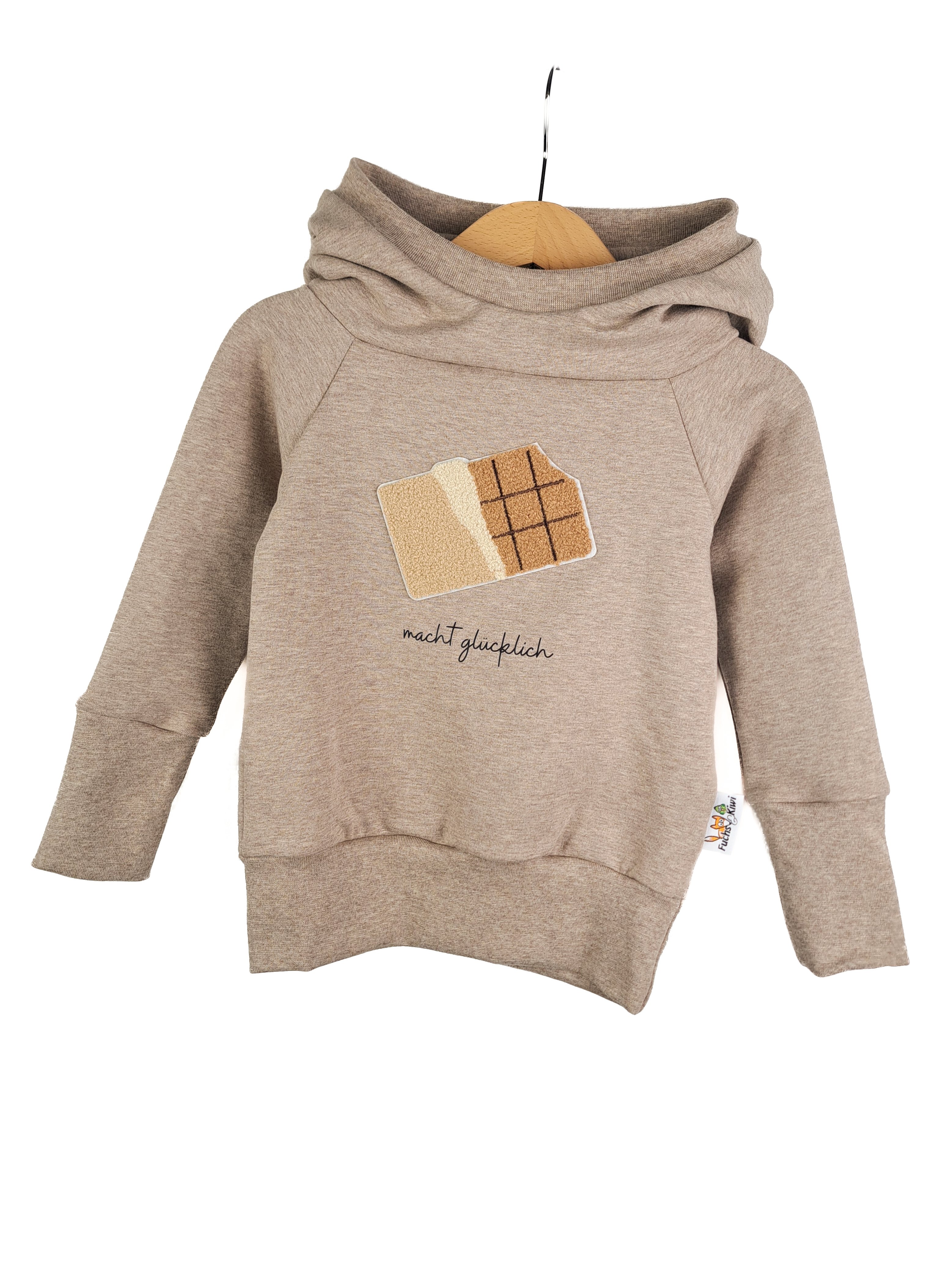 Hoodie Schokolade-Patch