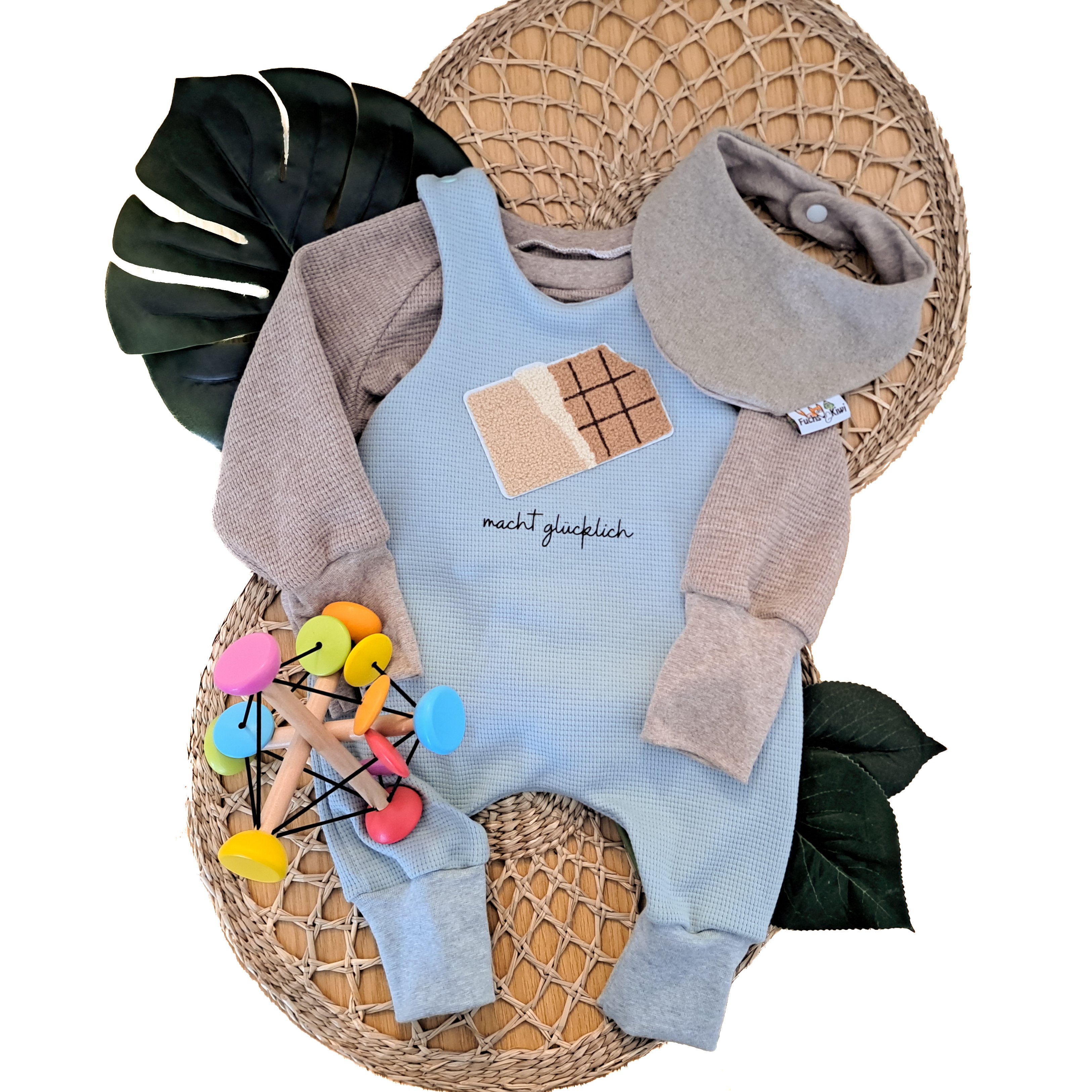Schokolade-Patch mint Outfit