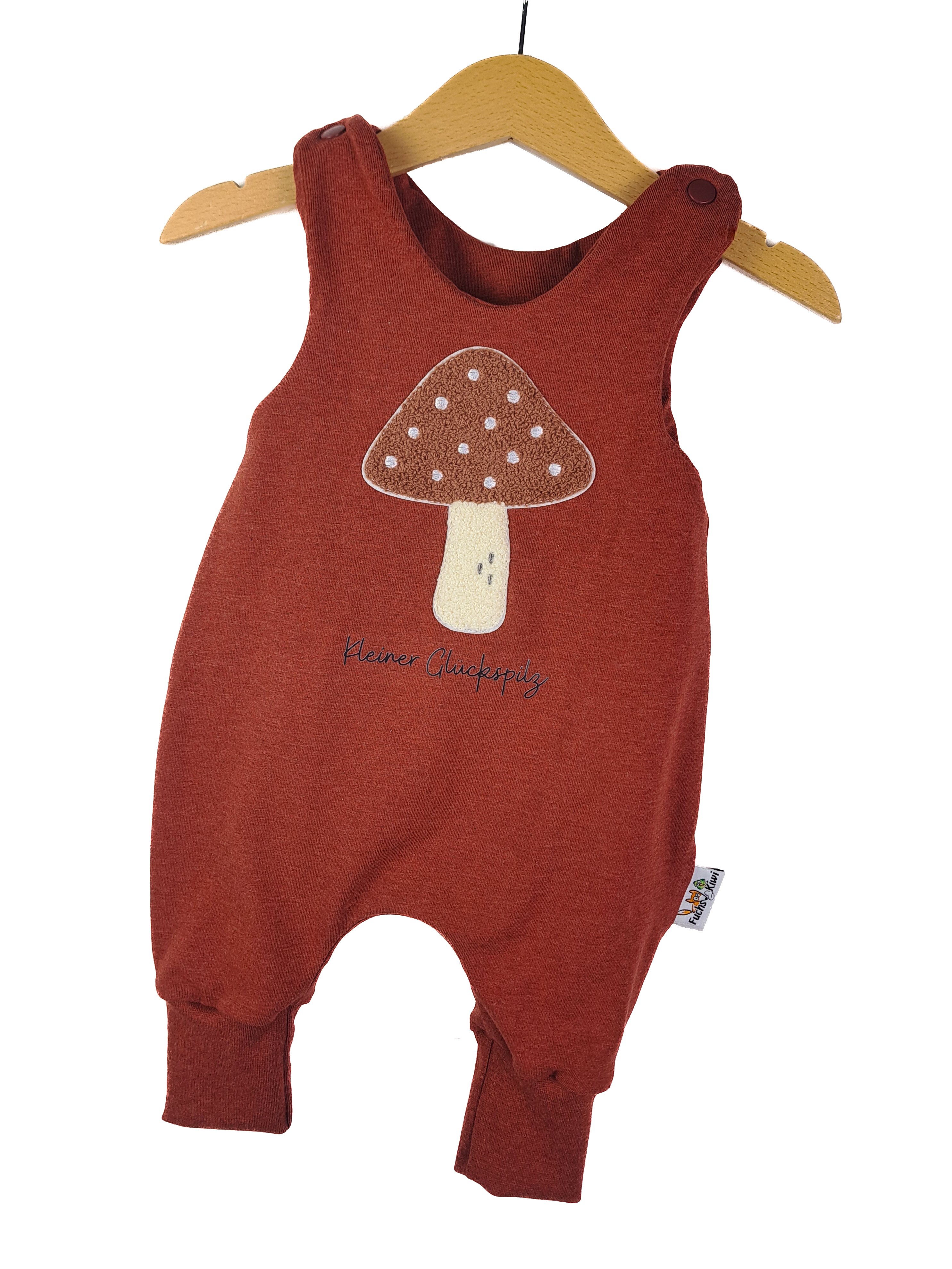Strampler Glückspilz-Patch