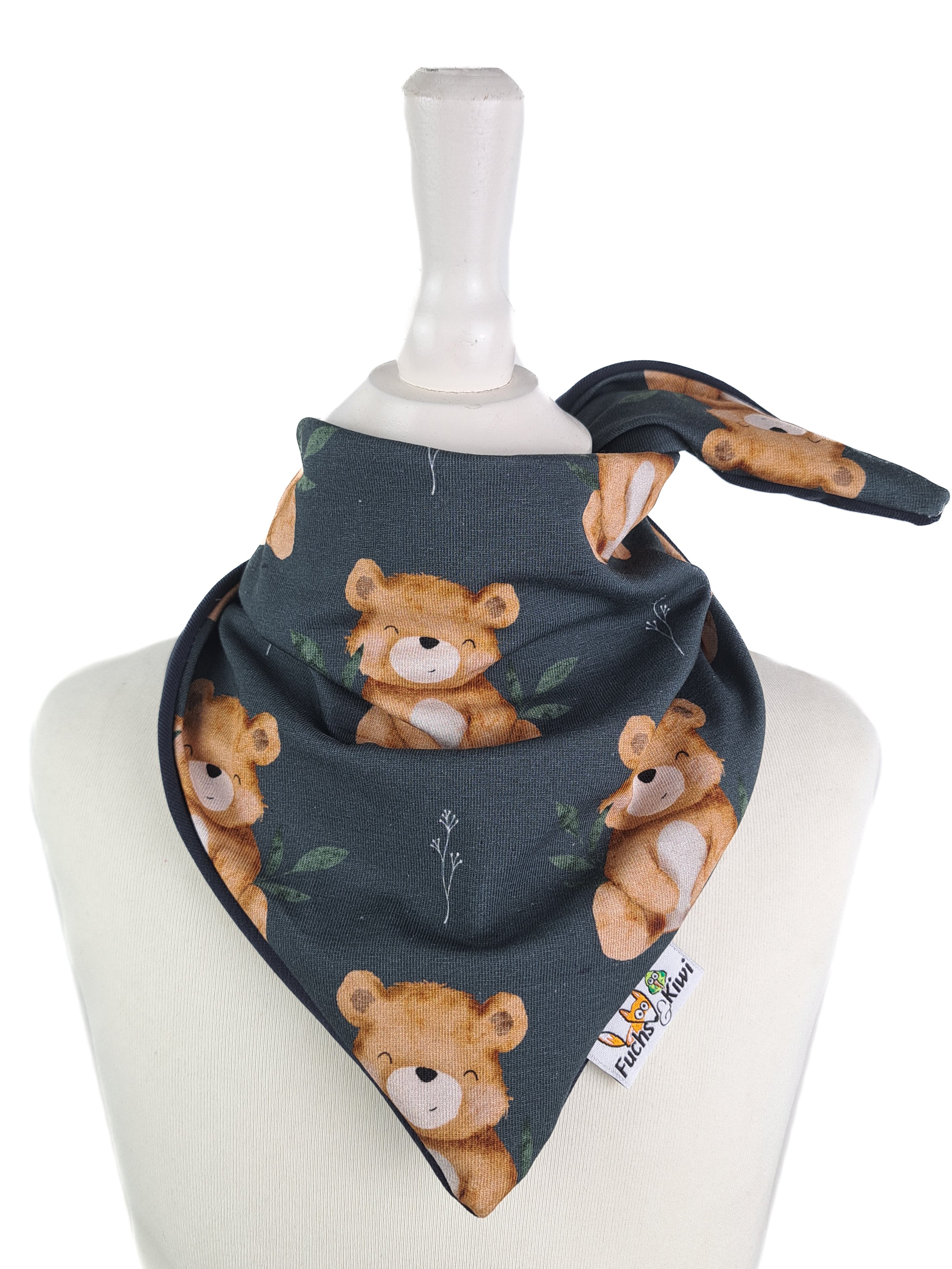Halstuch zum Binden Teddybär