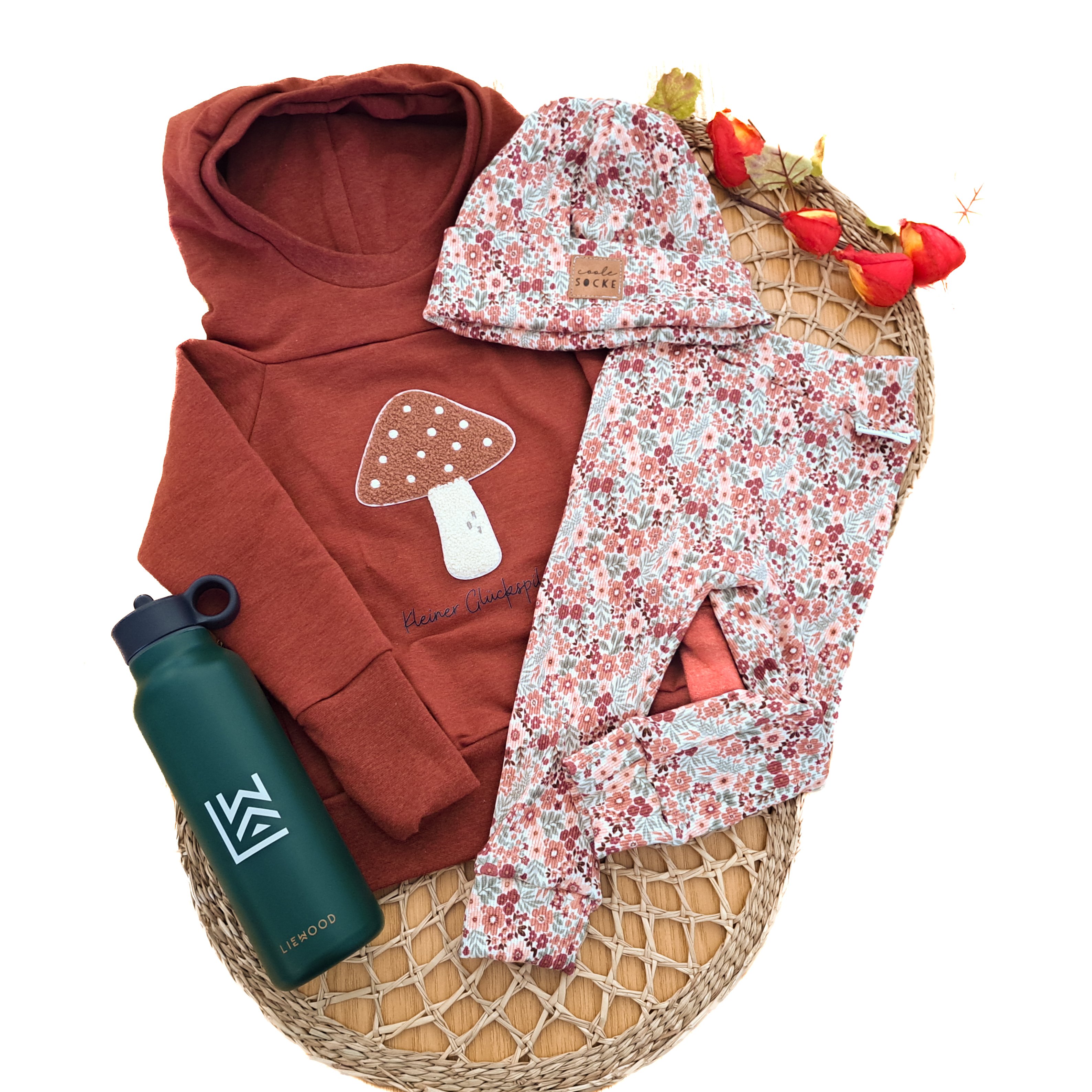 Feinripp Blumentraum Outfiit