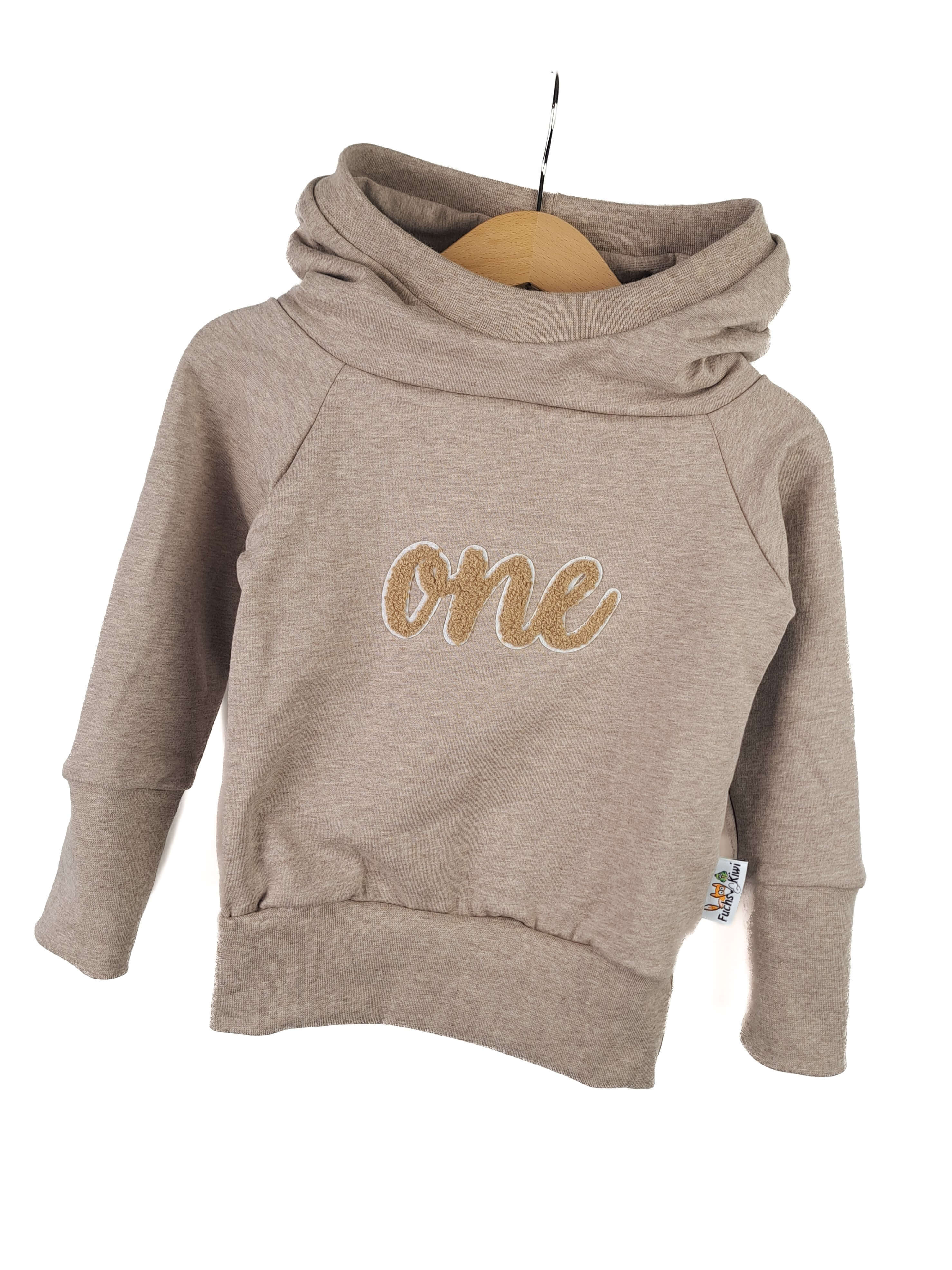 Hoodie One-Patch sand