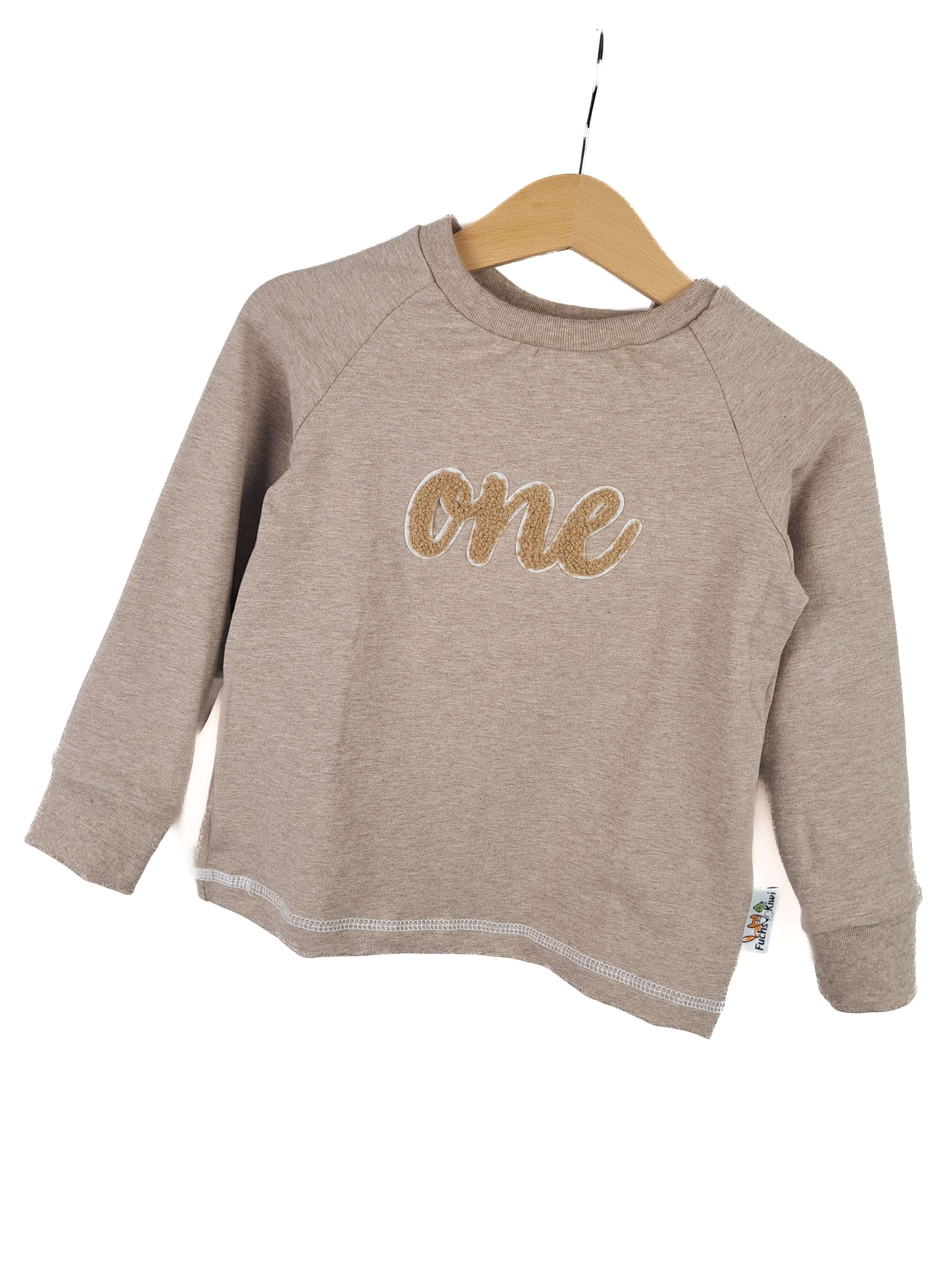 Langarmshirt One-Patch sand