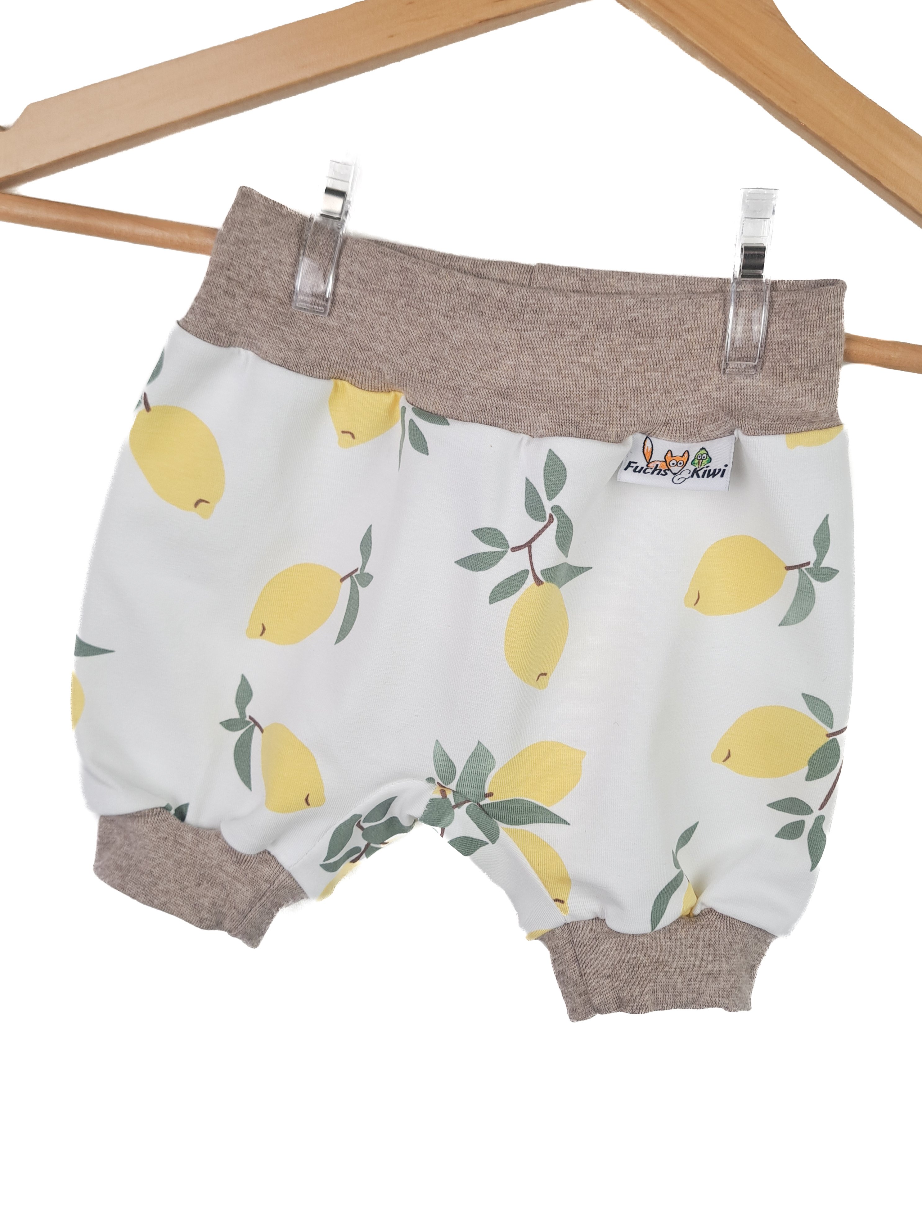 Kurze Hose Zitronen
