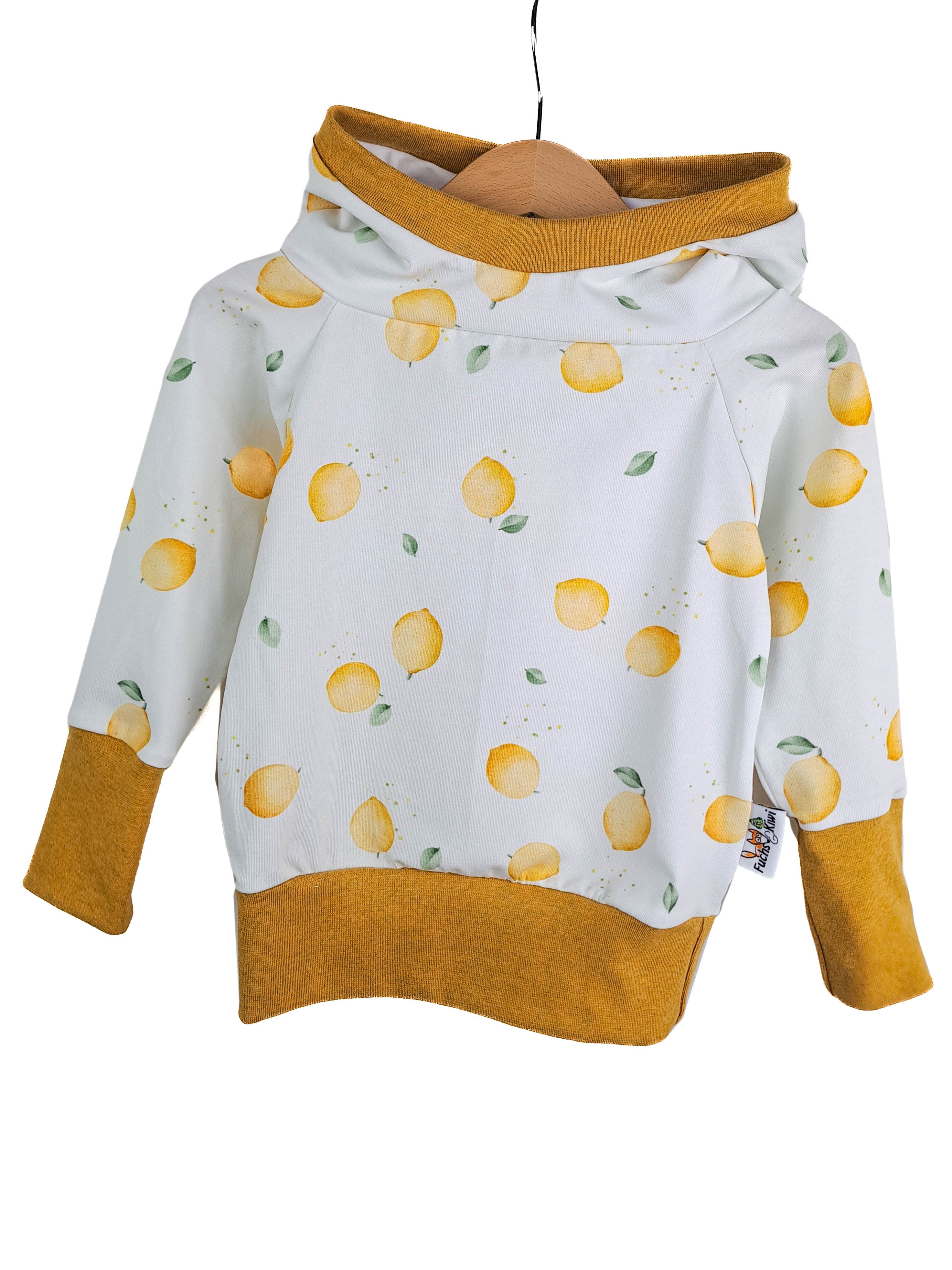 Hoodie Kleine Zitronen 86/92