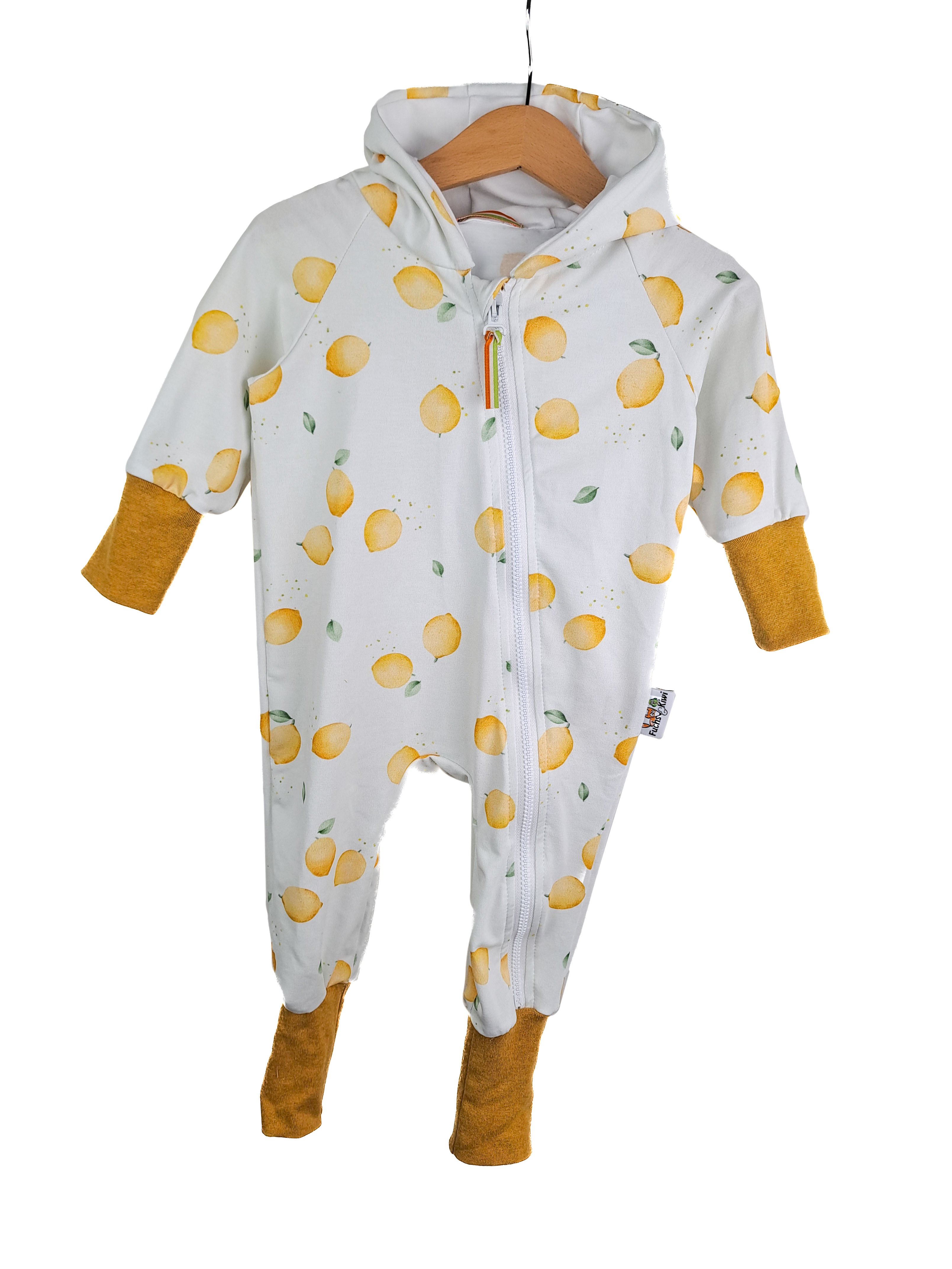 Sweatoverall Kleine Zitronen 62/68
