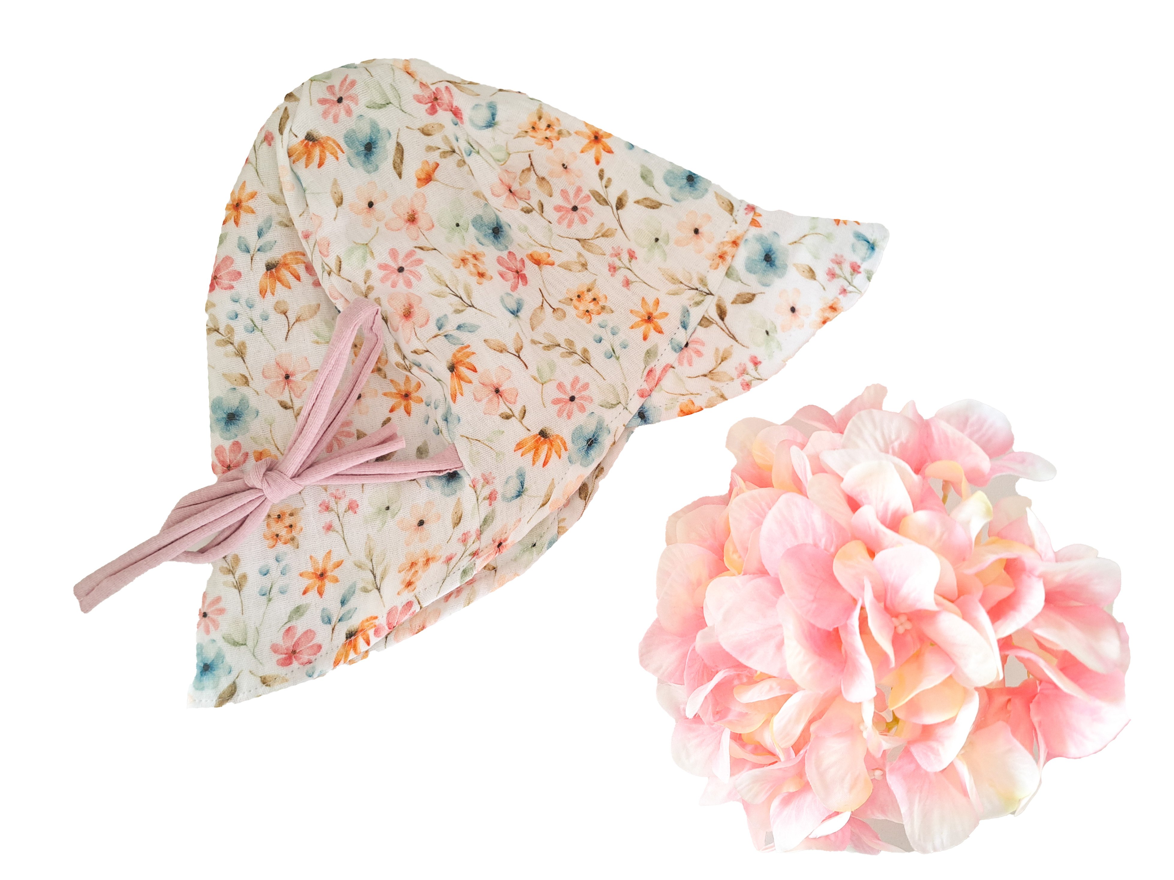 Sommerhut Musselin Streublumenwiese S