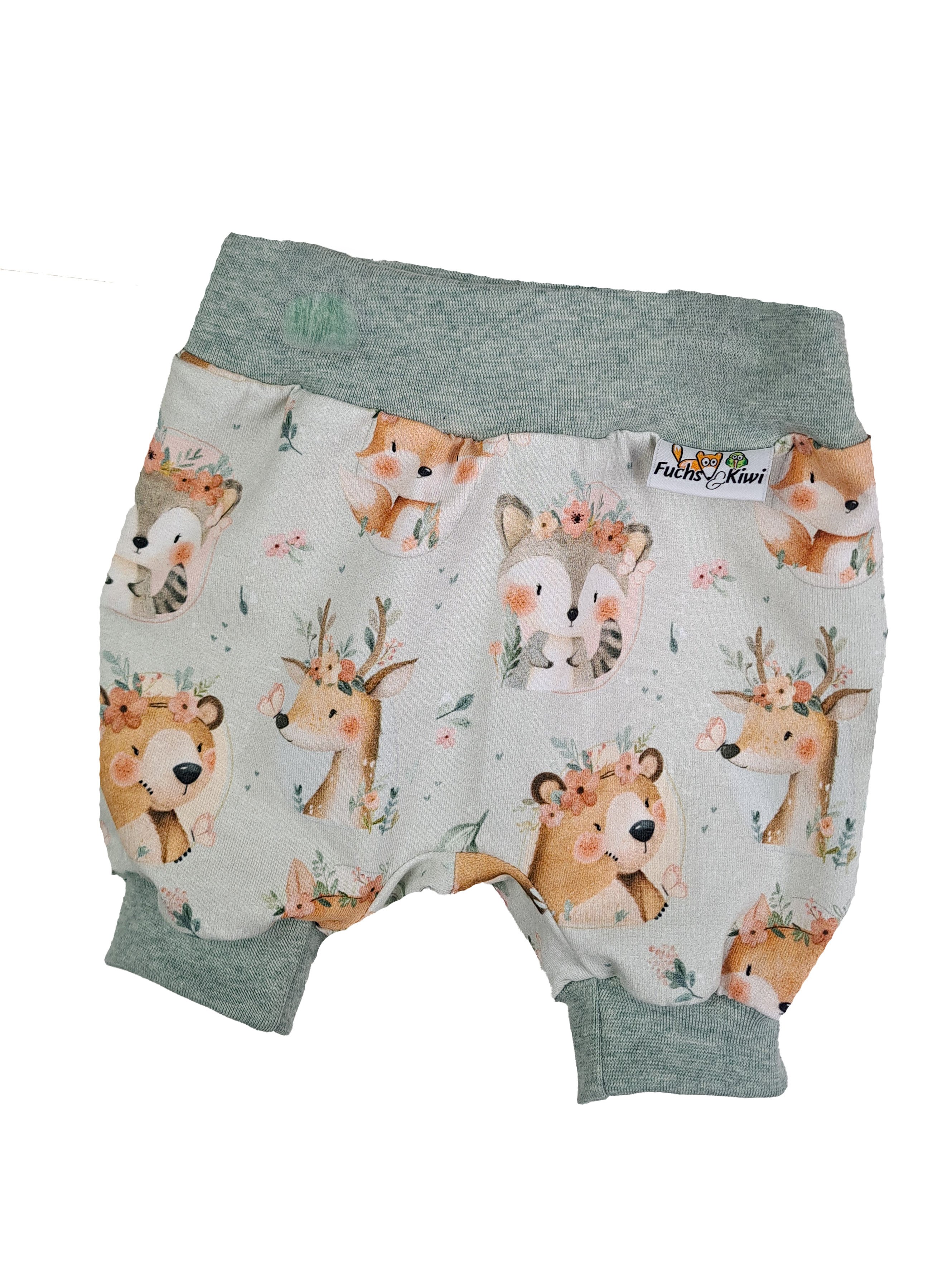 Kurze Hose Süße Waldtiere 74/80