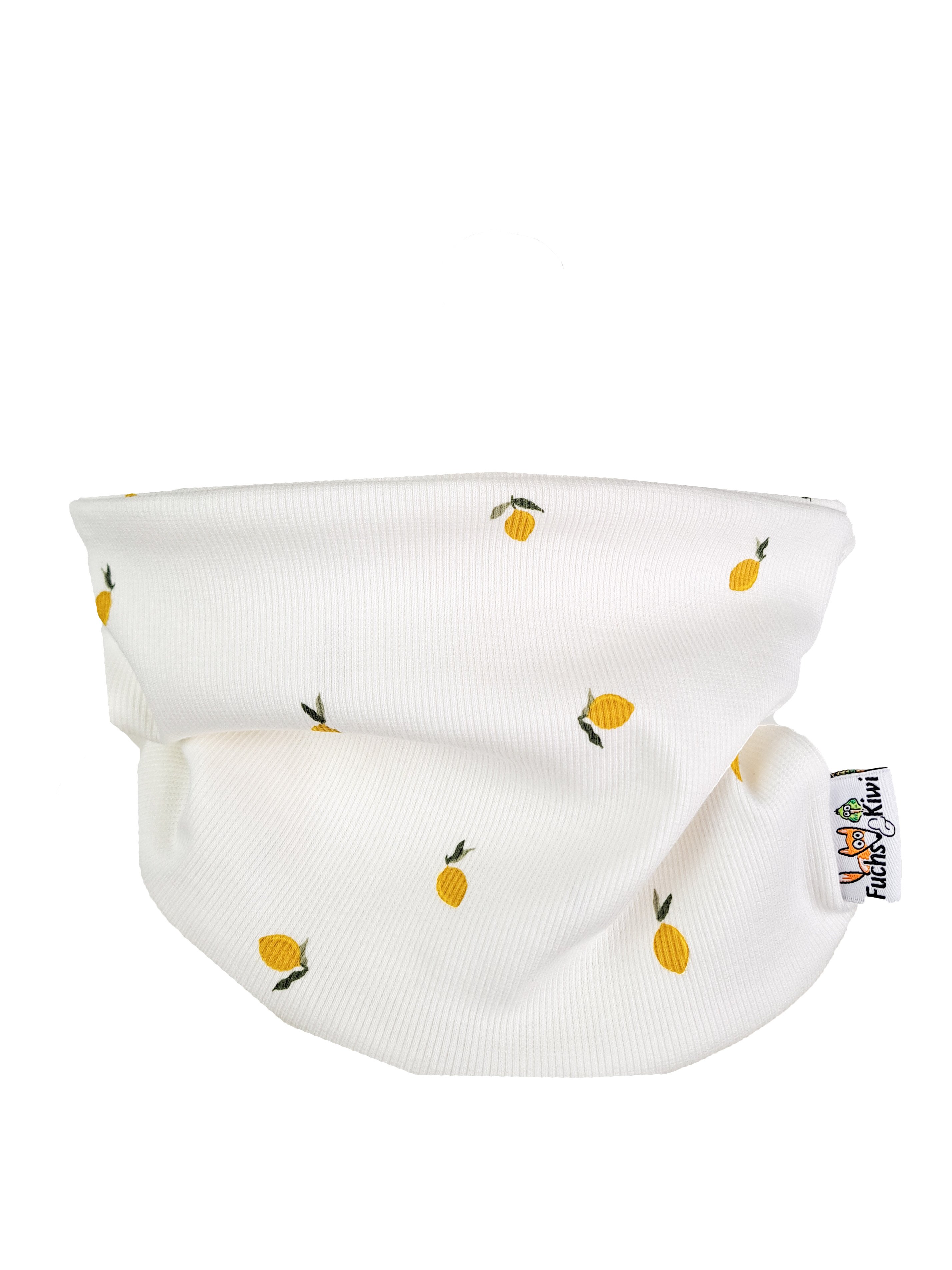 Loop Feinripp Zitronen