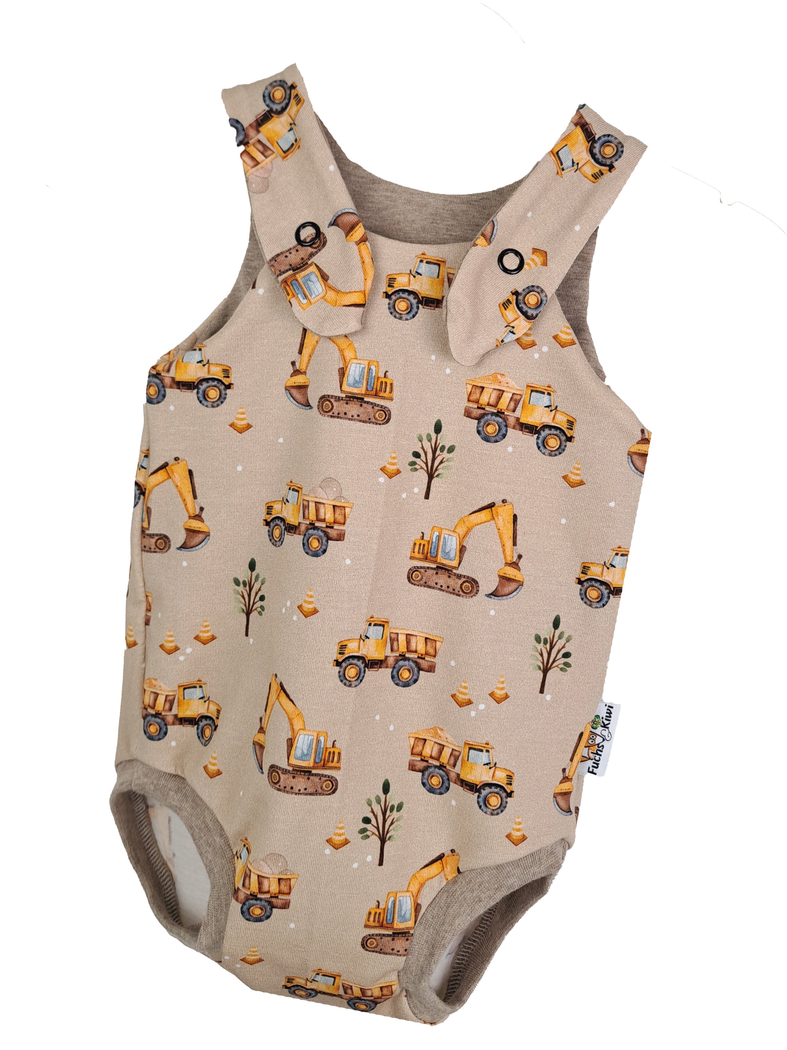 Sommerstrampler Baustelle sand