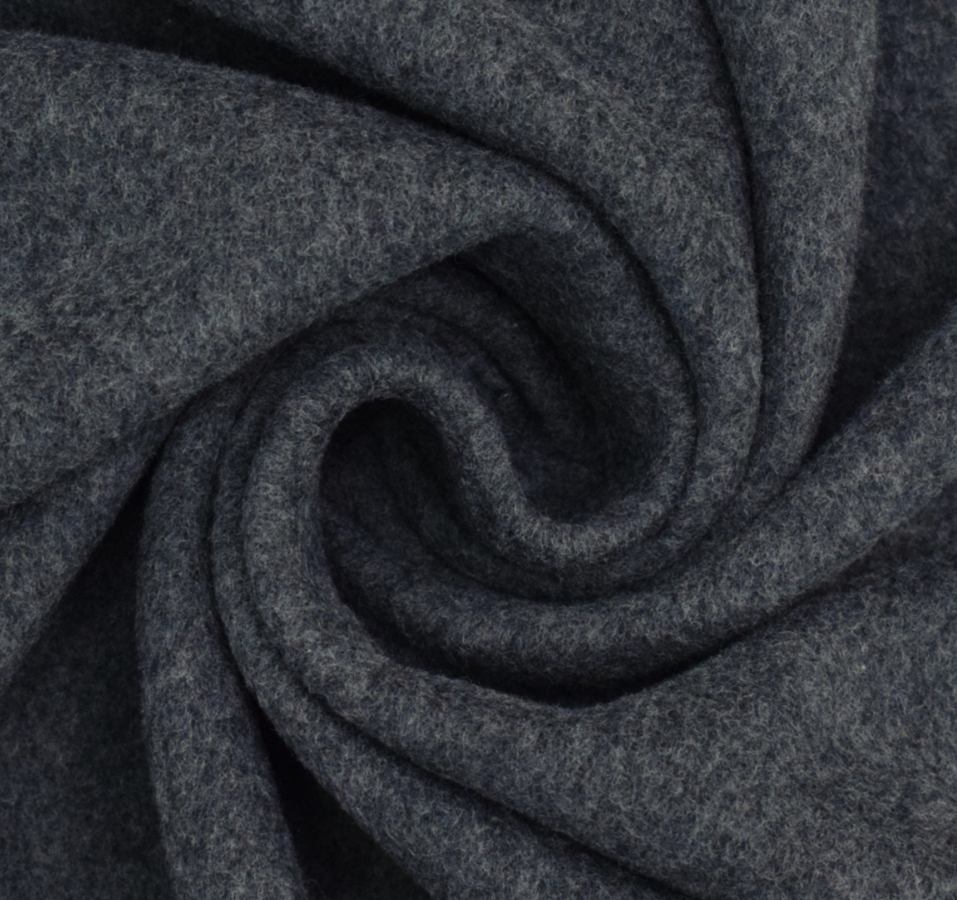 Merino Wollfleece grau meliert