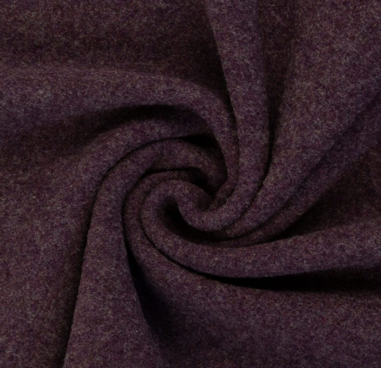 Merino Wollfleece flieder meliert