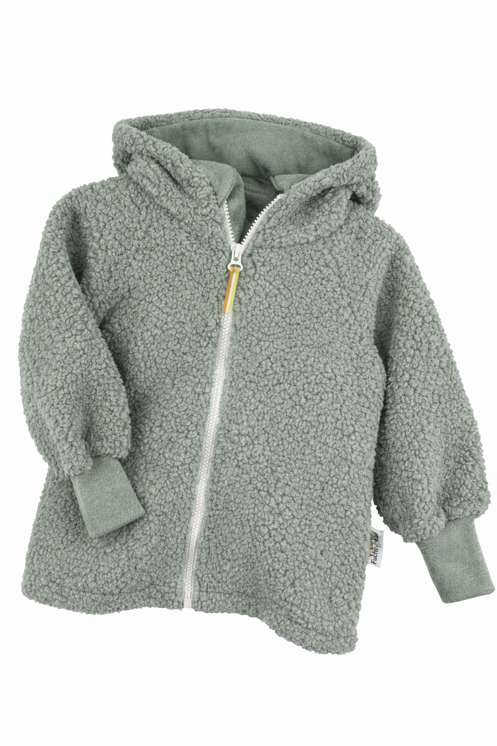 Jacke aus Fleece altmint
