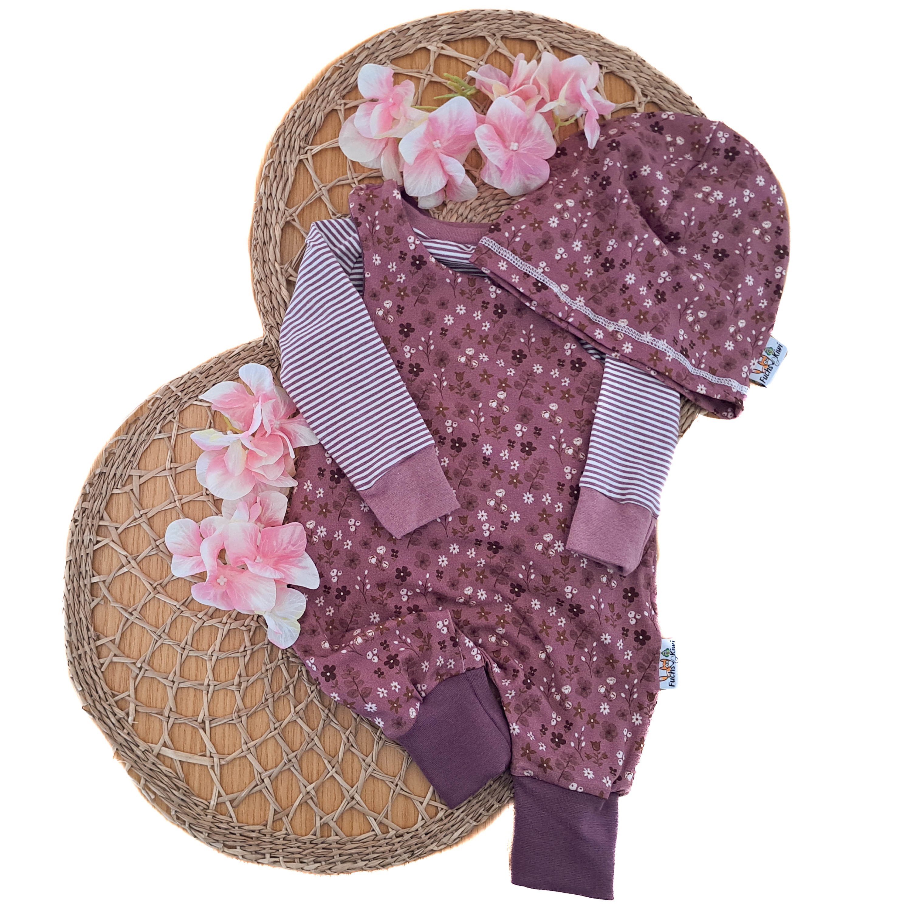 Blumenmeer flieder Outfit