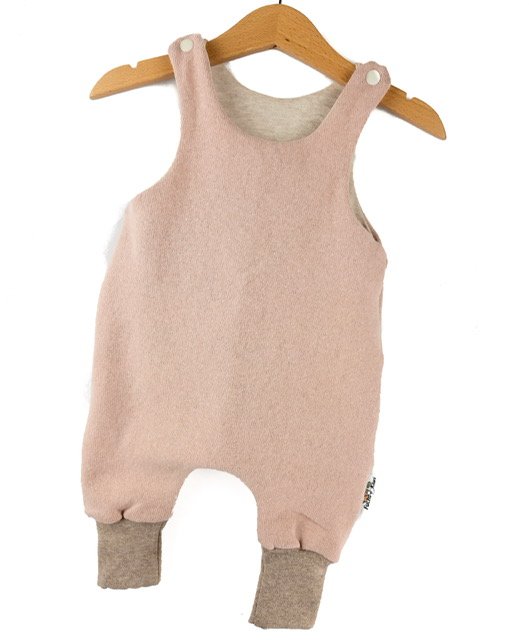 Strampler Feinstrick rosa