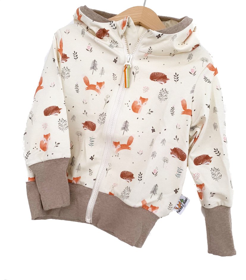 Sweatjacke Fuchs & Reh