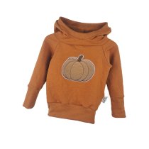 Hoodie Kürbis-Patch rost