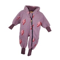 Overall aus Fleece Blitze flieder