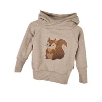Hoodie Eichhörnchen-Patch sand