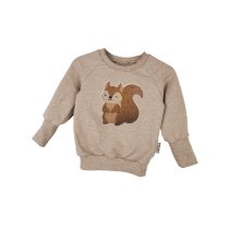 Pullover Eichhörnchen-Patch sand