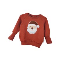 Pullover Weihnachtsmann-Patch