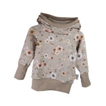 Hoodie Blumentraum sand