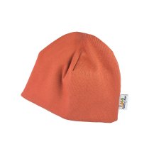 Beanie Feinripp rost