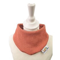 Halstuch Feinripp rost