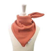 Halstuch zum Binden Feinripp rost