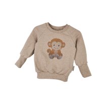 Pullover Affe-Patch sand
