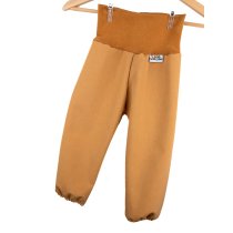 Softshellhose Softshell senfgelb meliert 86/92