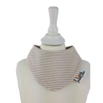 Halstuch Streifen beige