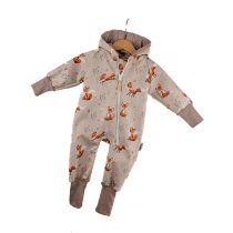 Softshelloverall Softshell Fuchsi creme 86/92