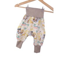 Pumphose Dschungel creme 122/128