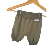 Kurze Hose Feinripp Khaki