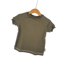 T-Shirt Feinripp Khaki
