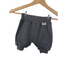 Kurze Hose Feinripp Anthrazit