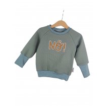 Pullover Nö Patch taupe/altmint