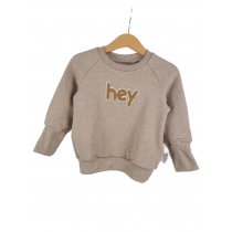 Pullover Hey Patch - sand