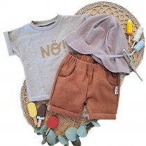 Nö Patch taupe/sand Outfit