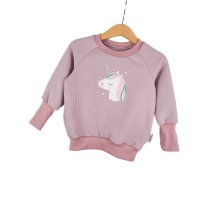 Pullover Einhorn-Patch