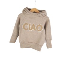 Hoodie CIAO-Patch sand