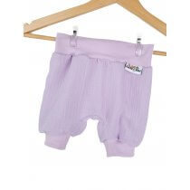 Kurze Hose Musselin flieder 74/80