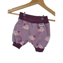Kurze Hose Regenbogenliebe flieder 74/80