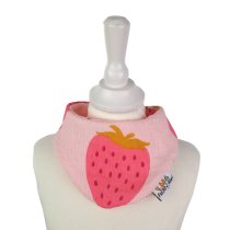 Halstuch Musselin Erdbeeren