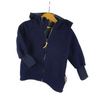 Walkjacke blau mit Teddybär