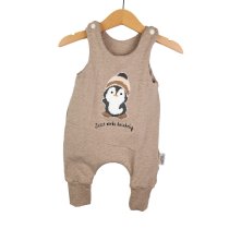 Strampler Pinguin-Patch sand