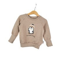 Pullover Pinguin-Patch sand